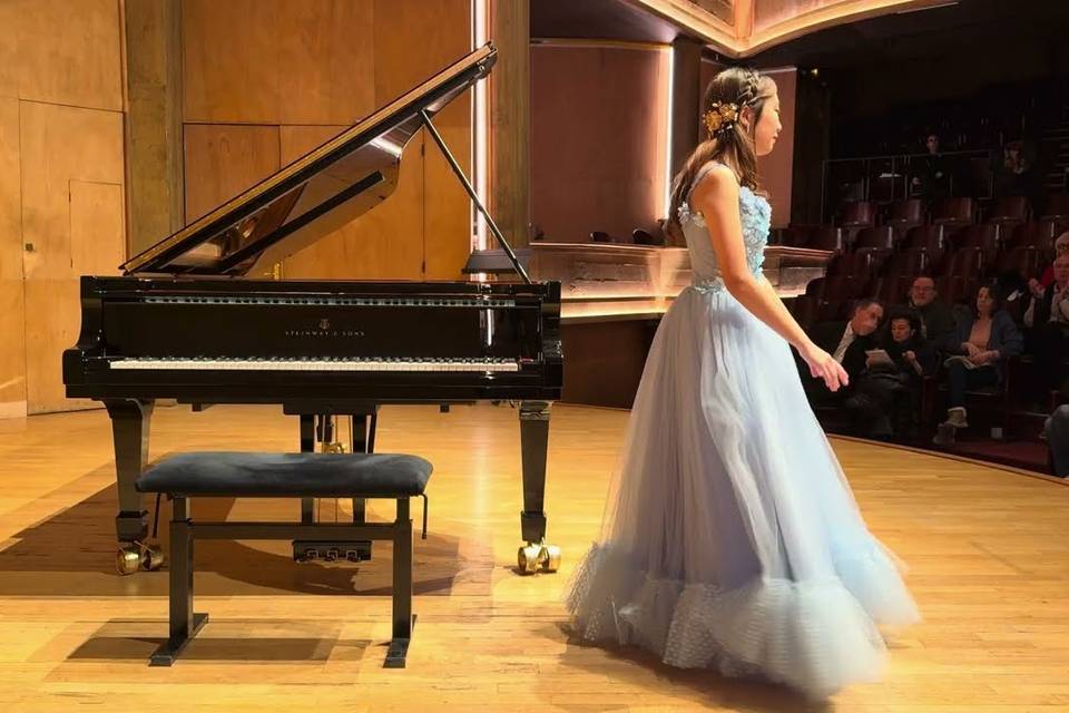 Concert à la Salle Cortot à Pa