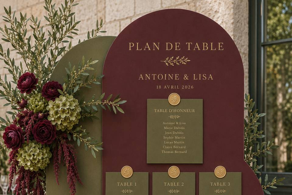 Plan de table