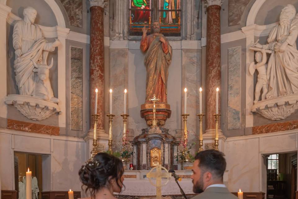 Photo église mariage