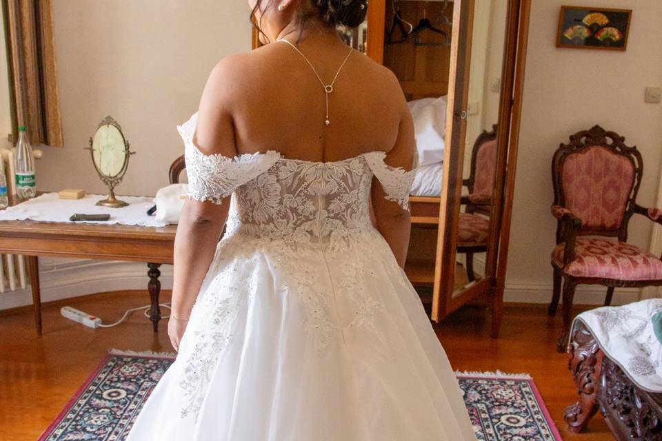 Préparatifs mariée
