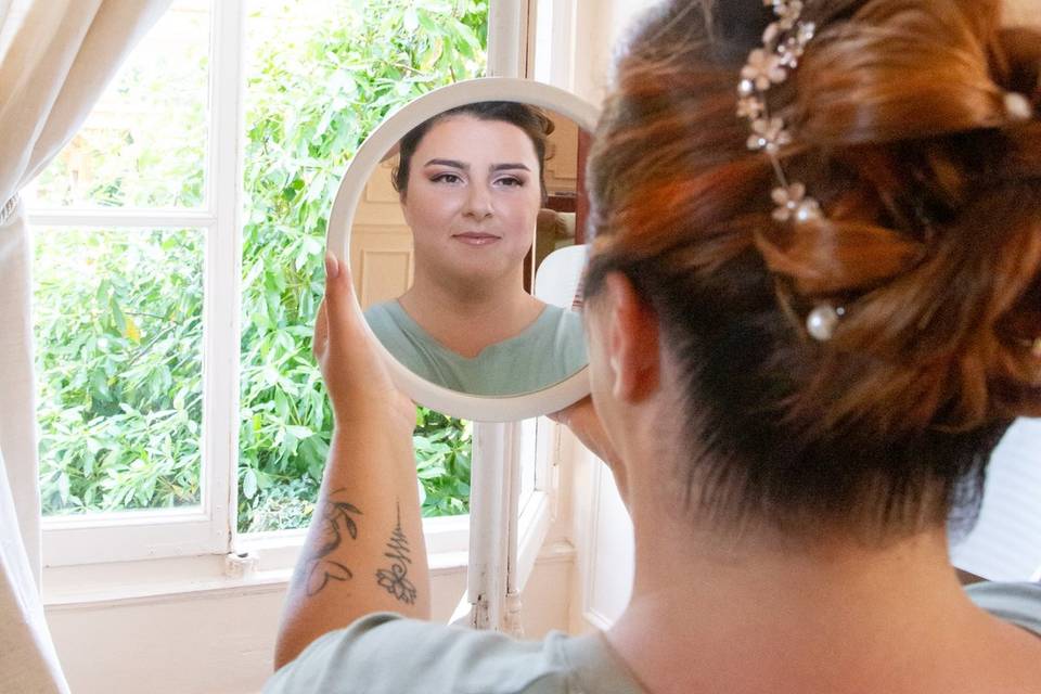 Préparatifs mariée