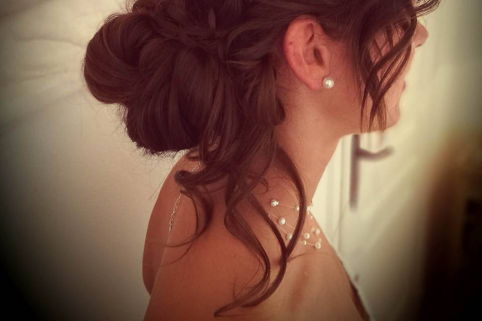 Chignon bas de coté