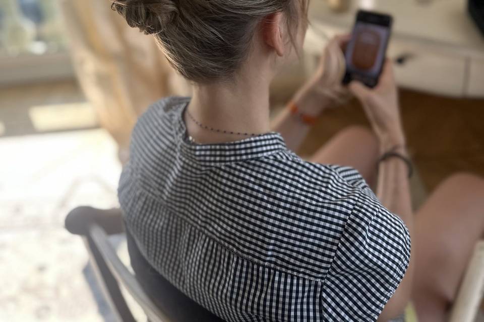 Chignon moderne