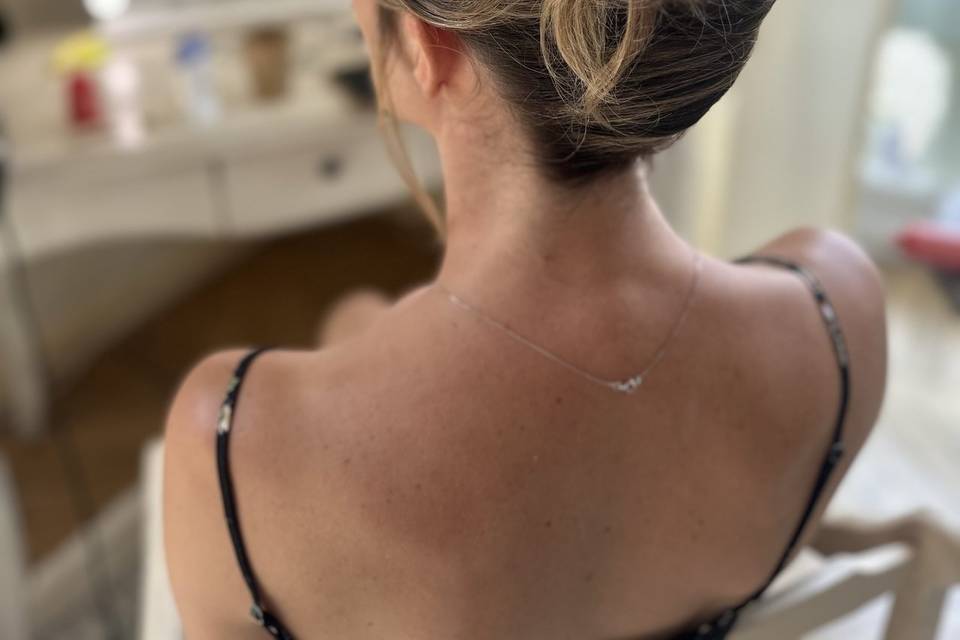 Chignon banane