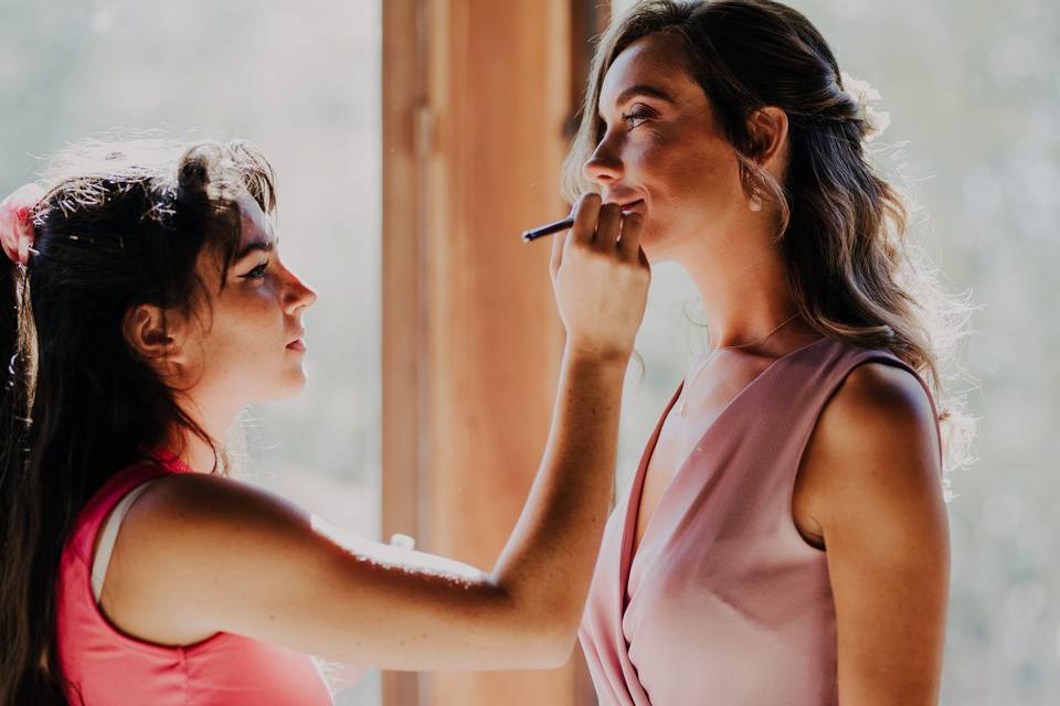 Mise en beauté