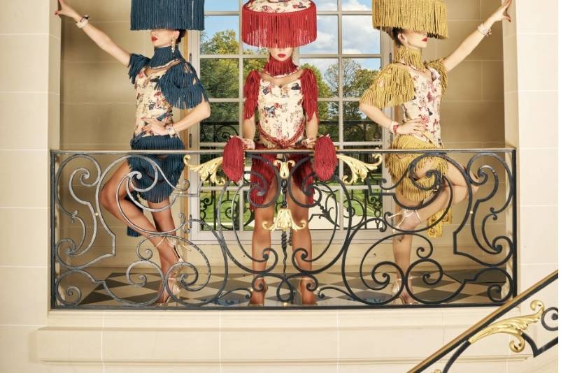 Chateau lampadaires