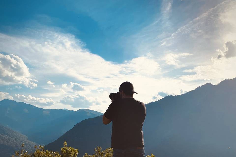 Votre photographe en action