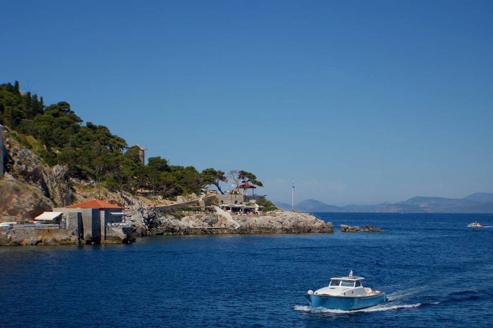Entrée port île Hydra (Grèce)