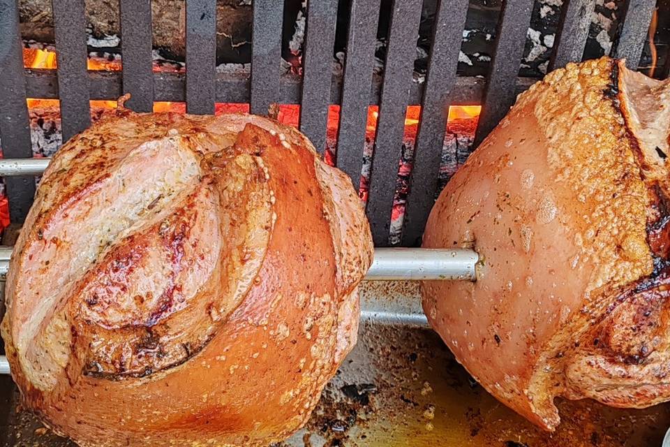 Jambon à la broche