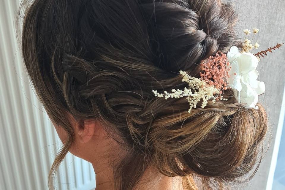 Chignon bohème