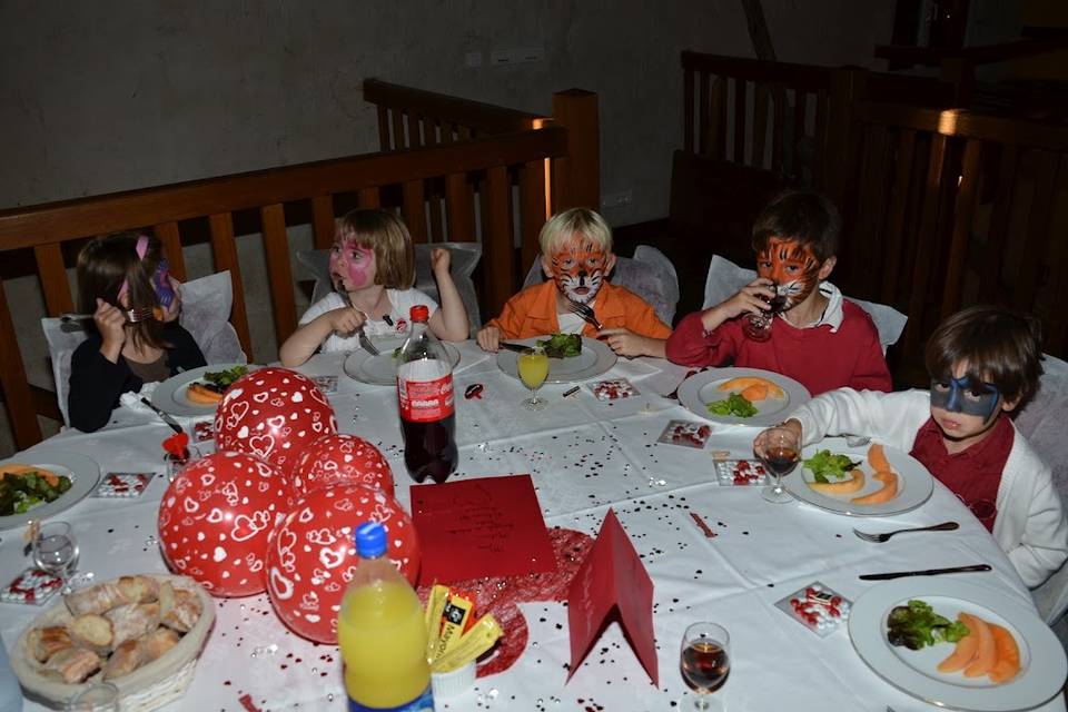 Un repas encadré !