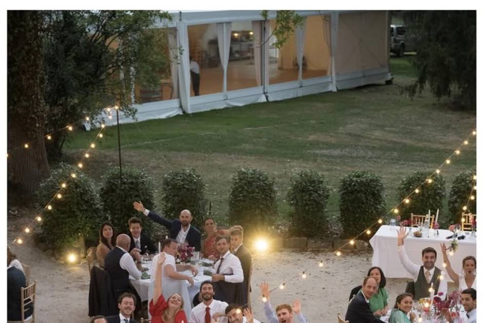 La soirée de mariage
