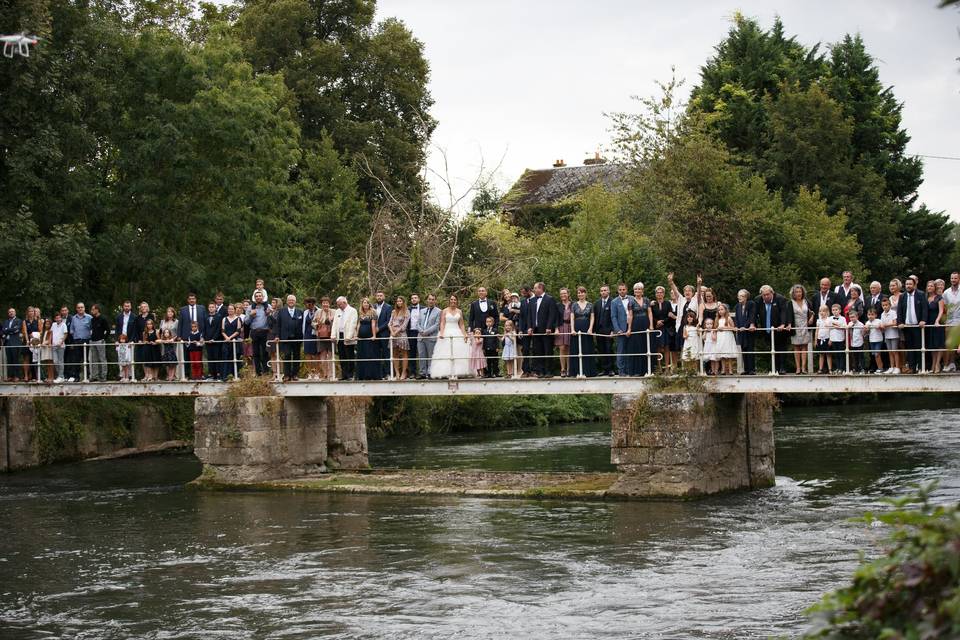 Photo groupe du pont de l'eure