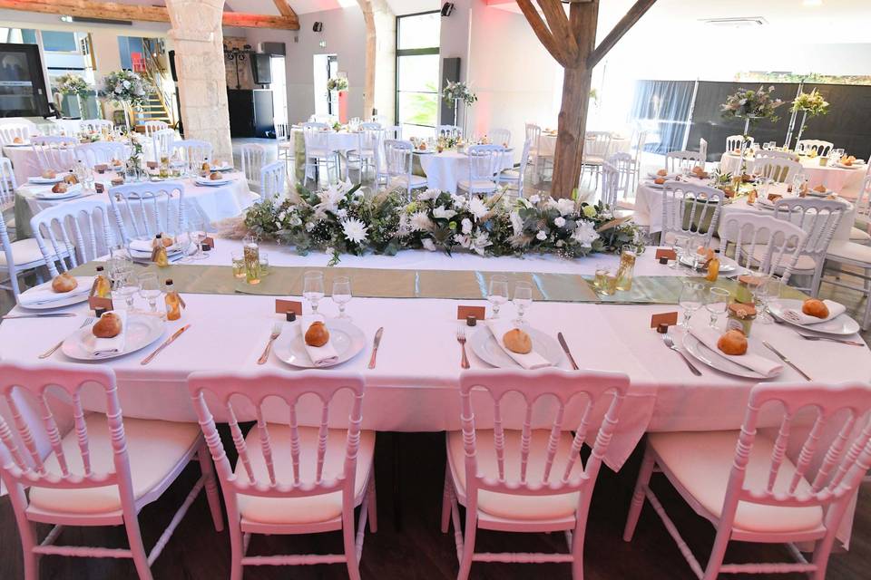 Table d'honneur des mariés