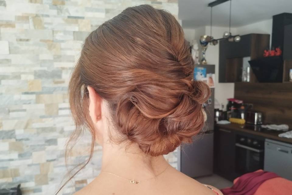 Chignon invitée