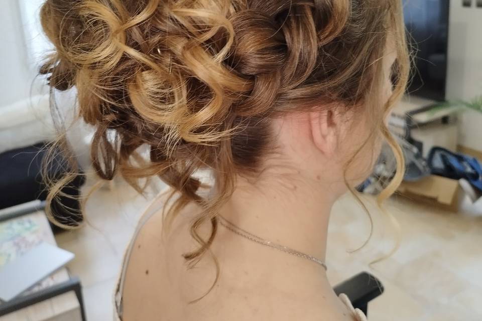 Chignon volumineux