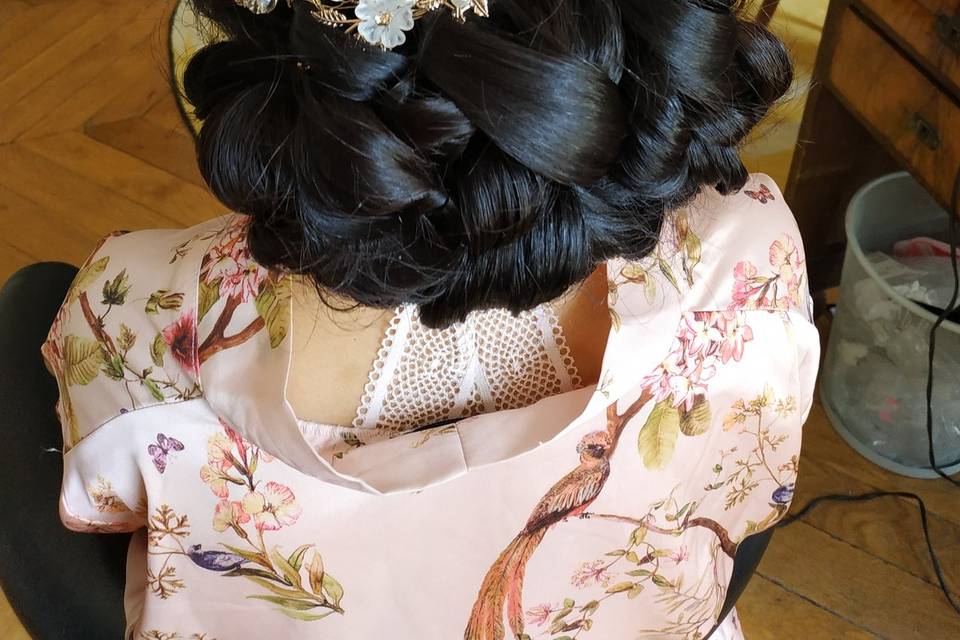 Chignon mariée