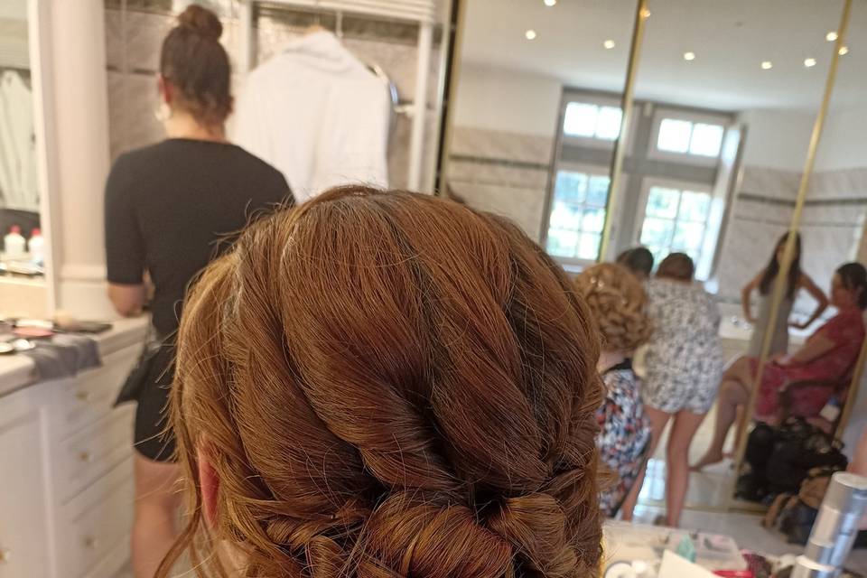 Chignon torsade