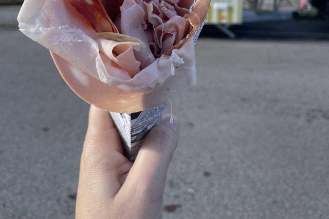 Cornet de charcuteries