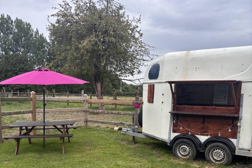 Van bar en location