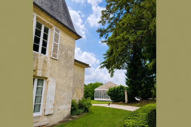 Château et tente cristal