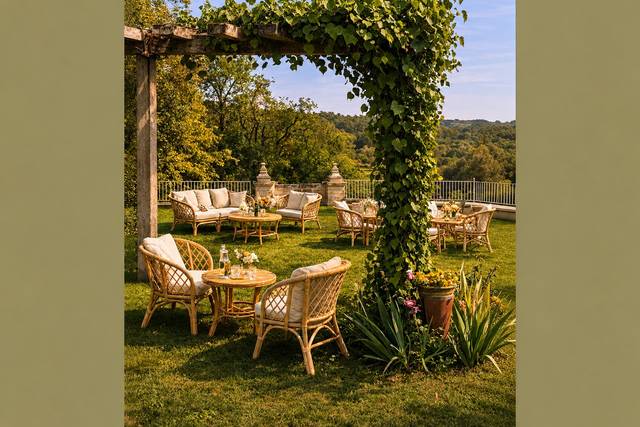 Vin d'honneur au jardin