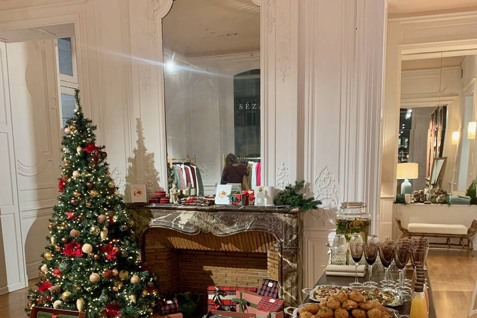 Buffet de Noël (Sézane)