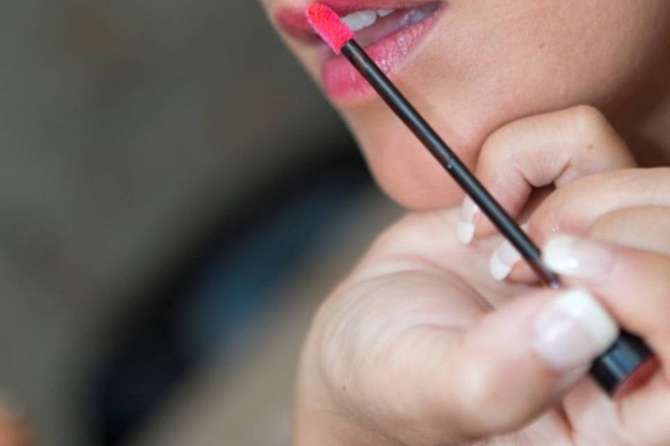 Maquillage de la mariée