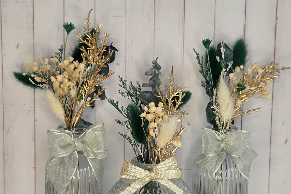 Décorations de table baptême