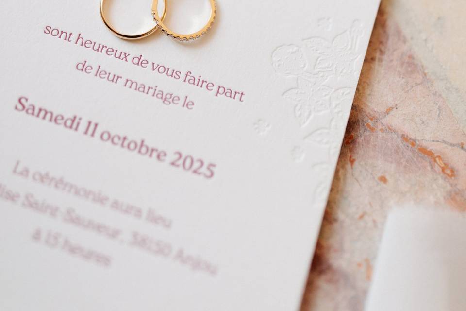 Letterpress - Marion & Stan