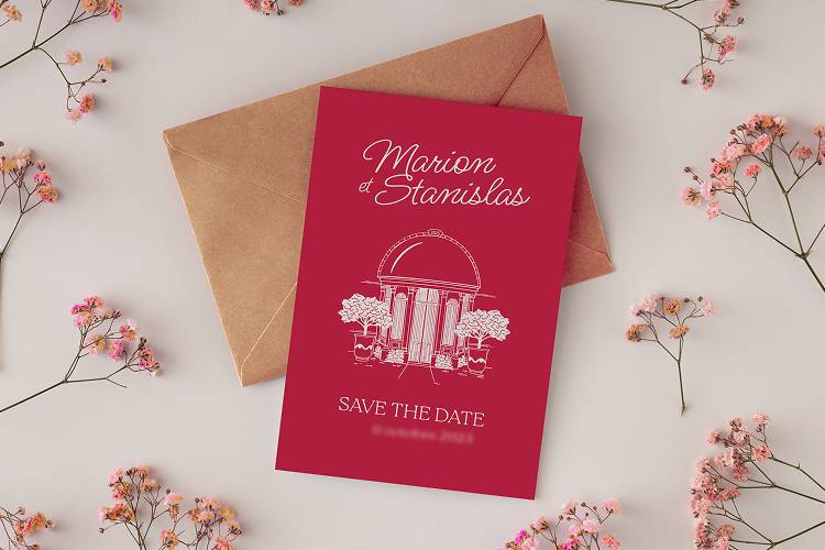 Save the date - Marion & Stan