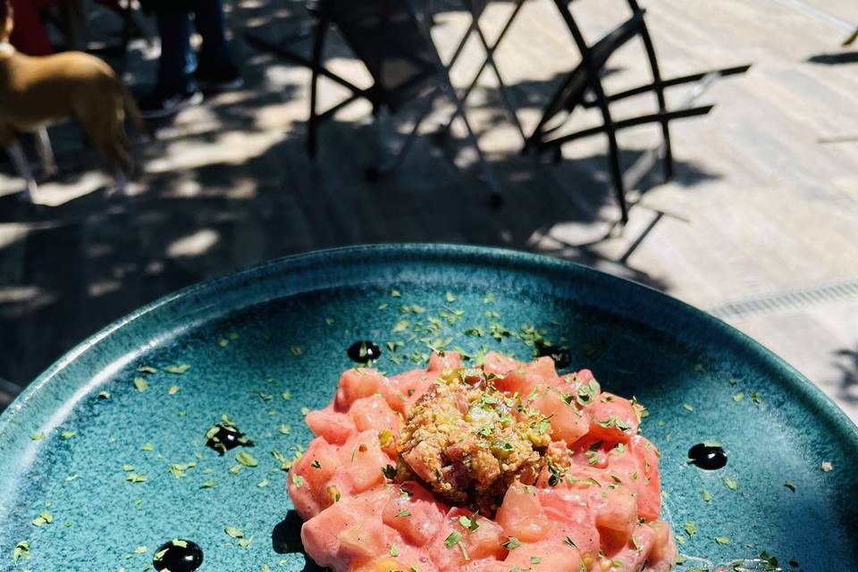 Tartare de boeuf noisettes