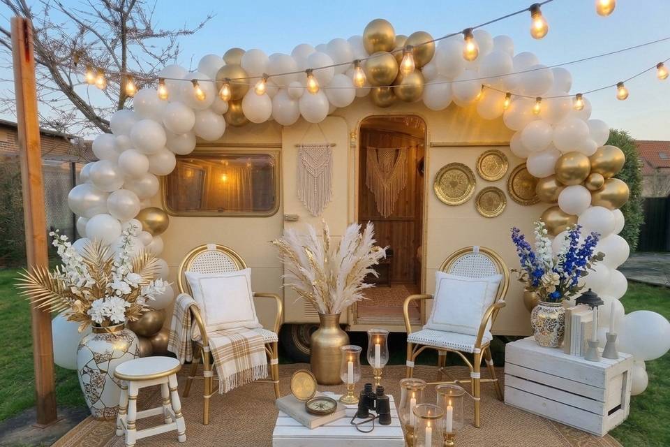 Inspiration Arche blanc et Or