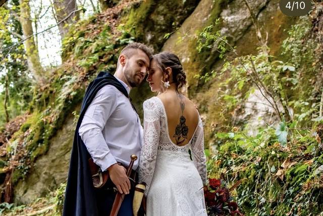 Robe de mariée inspiration med