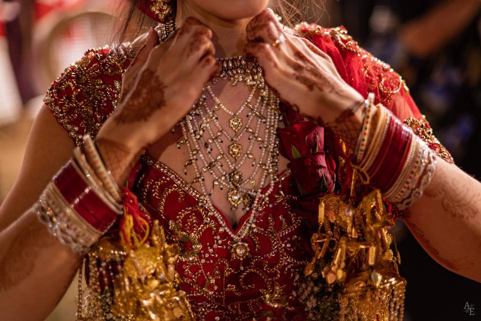 Les bijoux de la mariée