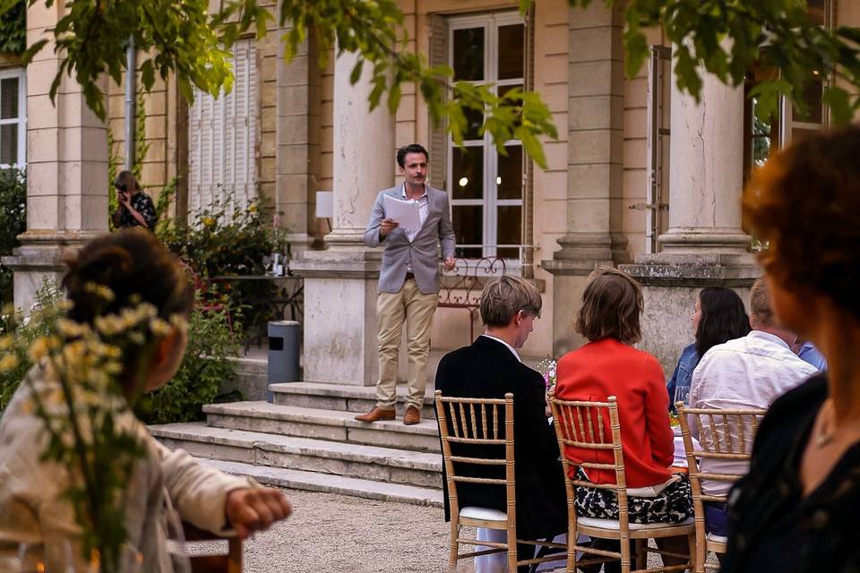 Repas au Château de Bellevue