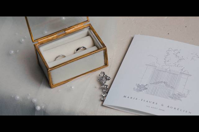 Extrait d'une vidéo de mariage