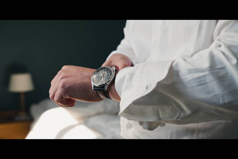 Extrait d'une vidéo de mariage