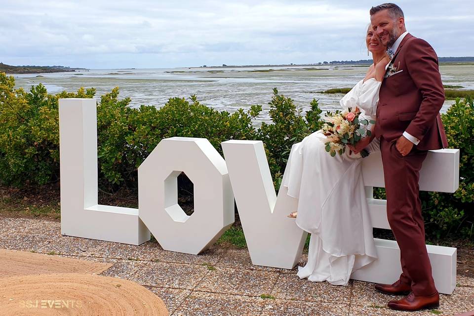 SSJ Events - Lettres LOVE