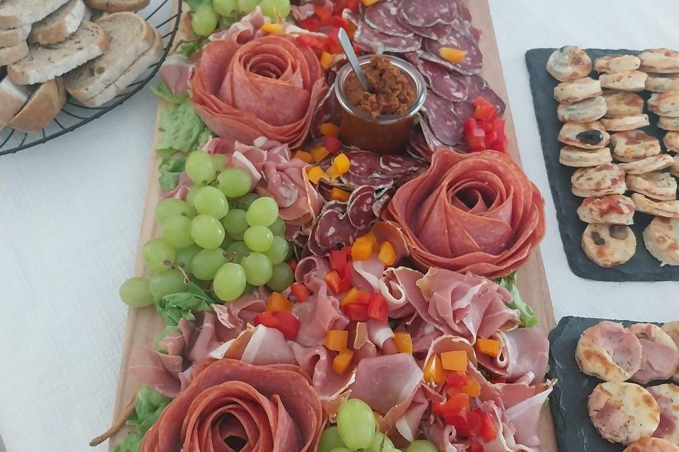 Nos plateaux de charcuterie