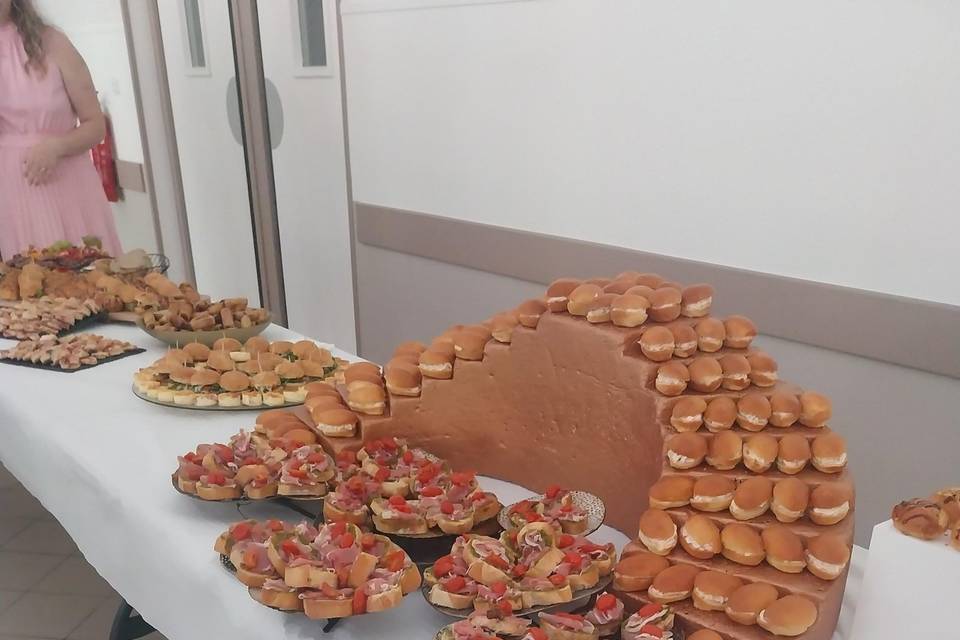 Navette de Saumon et Bruschett