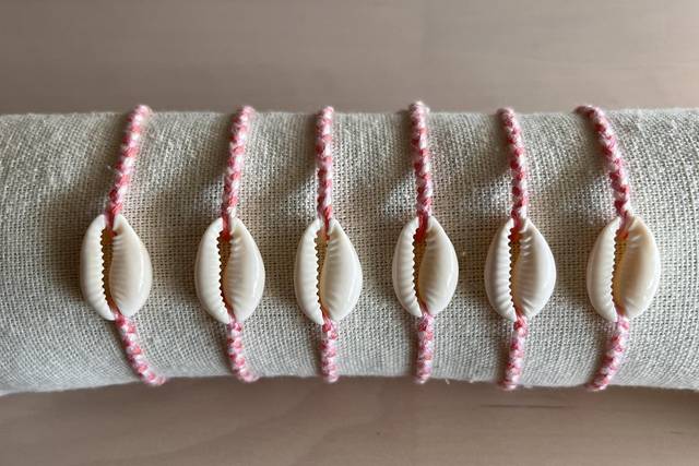 Bracelets brésiliens rose