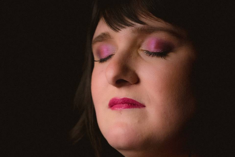 Shoting maquillage coloré