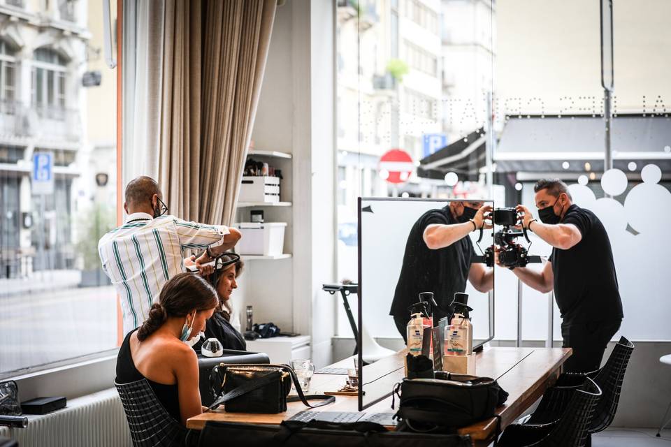 Preparation de la mariée