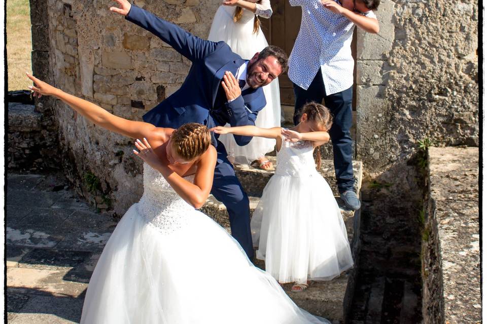 Cécile, Antonio et les enfants