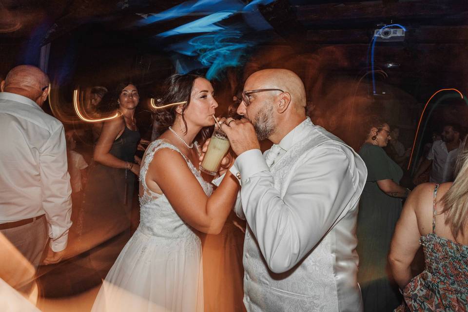 Un baiser sur la piste de dans