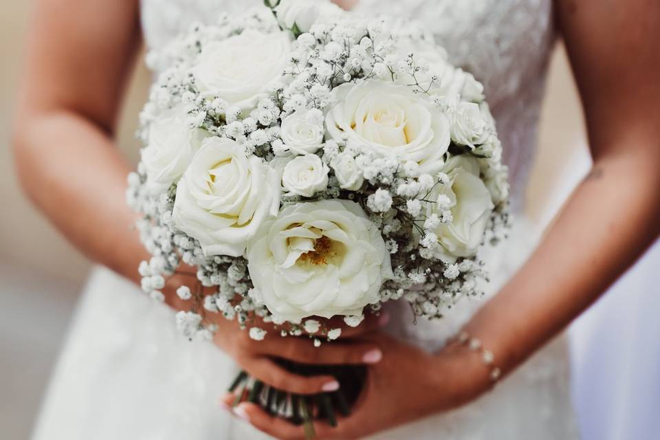 Le bouquet de la mariée