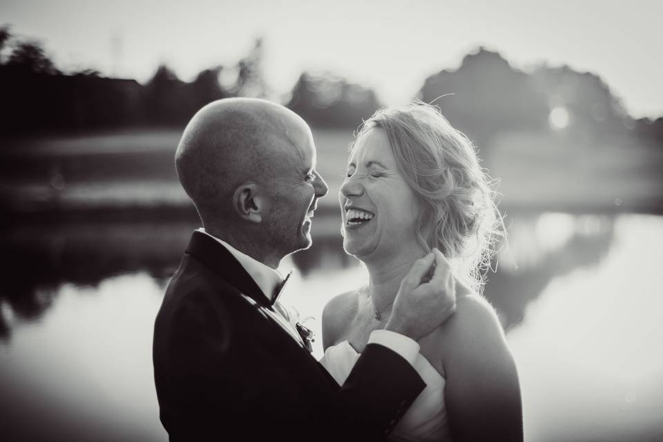 Un rire en noir et blanc
