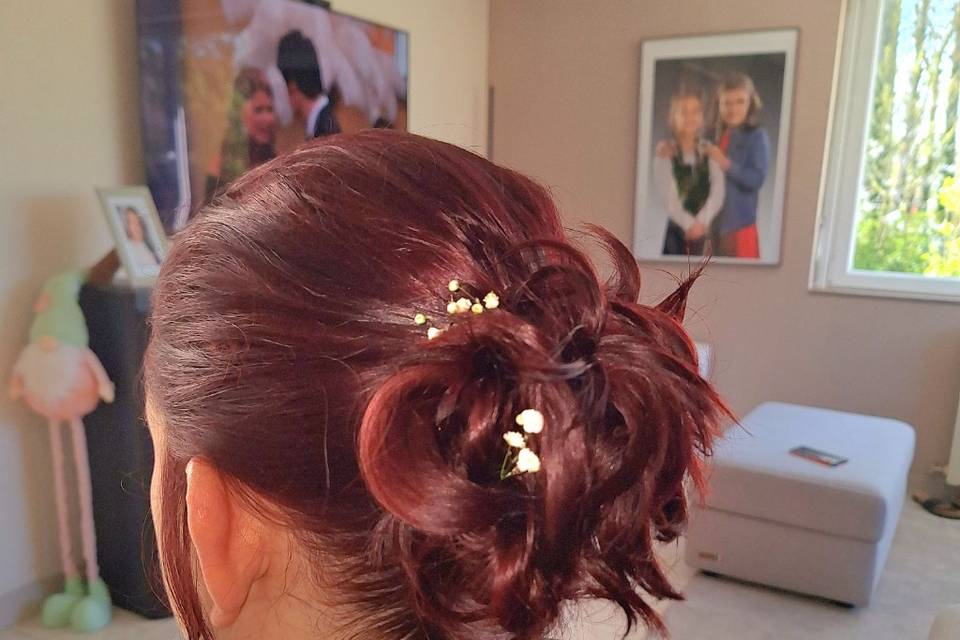 Chignon invitée