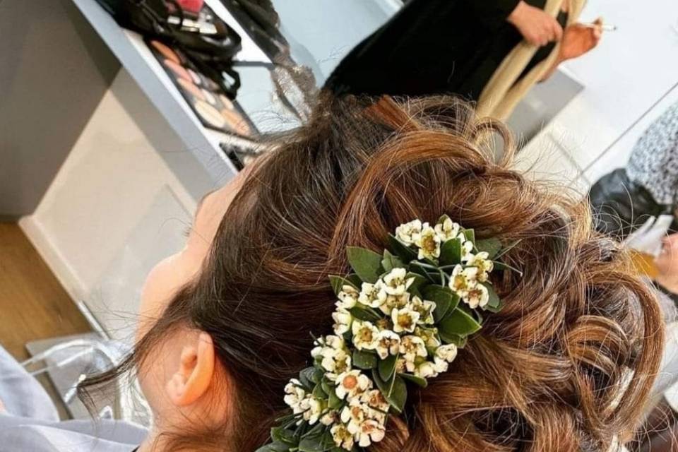 Chignon mariée